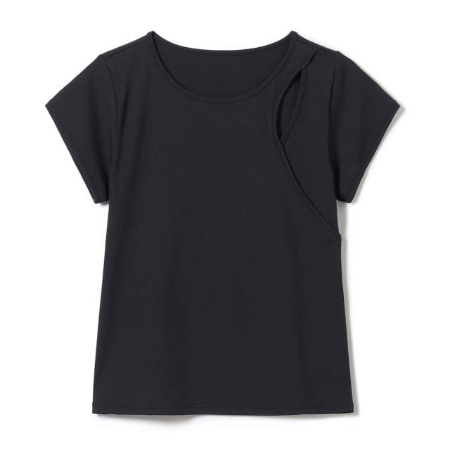 チャコット】水陸両用リブTシャツ トップス 東京ヨガウェア