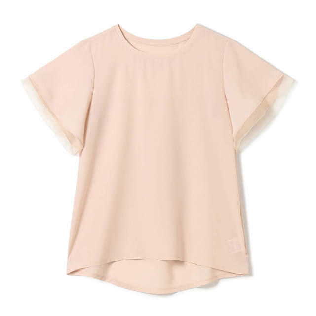 チャコット】チュールコンビ長袖Tシャツ トップス 東京ヨガウェア