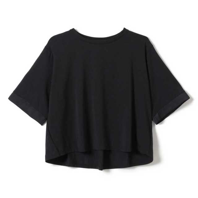 チャコット】サテンアクセントボックスTシャツ トップス 東京