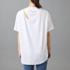 【チャコット】ドライストレッチカットアウトTシャツ