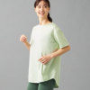 【チャコット】ドライストレッチカットアウトTシャツ