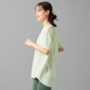 【チャコット】ドライストレッチカットアウトTシャツ