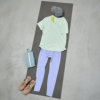 【チャコット】ドライストレッチカットアウトTシャツ