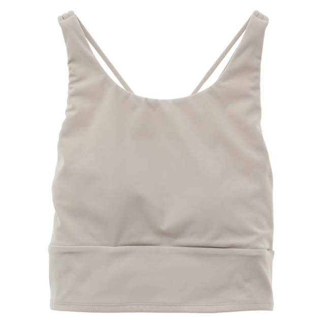 50%OFF【ジュリエ】YOGA FIT ショートトップス/パット付き