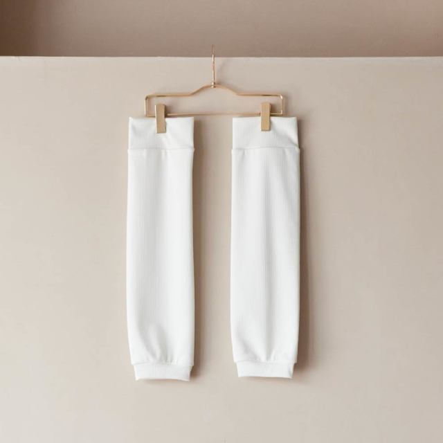 リナラメール】SALE*40%OFF/レッグウォーマー／ホワイト 小物